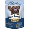CLUB 4 PAWS Premium Plus s kačicou a moriakom v omáčke pre psov 85g CLUB 4 PAWS Premium Plus s kačicou a moriakom v omáčke pre psov 85g