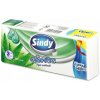 Papierové vreckovky, 3 vrstvové, 100 ks balenie, Sindy, aloe vera Papierové vreckovky, 3 vrstvové, 100 ks balenie, Sindy, aloe vera