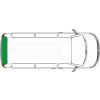 CARBEST Vnútorné termoclony pre Renault Trafic II, 2002 - 2014, krídlové dvere
