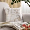 Eurofirany Moderná obliečka na vankúš SPRING 50 s rastlinnou potlačou MIX Bavlnený satén 40x40 cm - možnosť úpravy rozmeru Eurofirany Moderná obliečka na vankúš SPRING 50 s rastlinnou potlačou MIX Bavlnený satén 40x40 cm - možnosť úpravy rozmeru