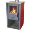 Strend Pro Kachle Thalia Pella S, červené, 5,4 kW Strend Pro Kachle Thalia Pella S, červené, 5,4 kW