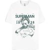 Superman Core Superman Hope Men's Short Sleeved T-shirt Off-White