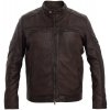 MAX Pánska kožená bunda MOTI - 2 hnedá II MAX Pánska kožená bunda MOTI - 2 hnedá II