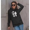 Bullshirt.sk Dámska mikina - Fuck it Čierna S Bullshirt.sk Dámska mikina - Fuck it Čierna S