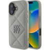 DKNY PU Leather Quilted Stack Logo pre iPhone 16 Plus Grey DKNY PU Leather Quilted Stack Logo pre iPhone 16 Plus Grey