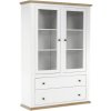 Tempo Kondela Vitrína MZ5, biela/dub grand, LEON Tempo Kondela Vitrína MZ5, biela/dub grand, LEON