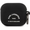 Karl Lagerfeld Rue St Guillaume Silikonové Pouzdro pro Airpods 3 Black KLACA3SILRSGBK Karl Lagerfeld Rue St Guillaume Silikonové Pouzdro pro Airpods 3 Black KLACA3SILRSGBK