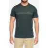 Icebreaker Men Merino 150 Tech Lite SS Tee Range Stripes tmavosivá