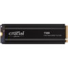 Crucial T500 4TB PCIe Gen4 NVMe M.2 SSD heatsink CT4000T500SSD5 Crucial T500 4TB PCIe Gen4 NVMe M.2 SSD heatsink CT4000T500SSD5