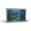 Vincent Van Gogh Van Gogh - Starry Night | Obraz Vintessia v ráme Rozmery obdĺžnik: 50x75, Rám: Čierny matný-alu Vincent Van Gogh Van Gogh - Starry Night | Obraz Vintessia v ráme Rozmery obdĺžnik: 50x75, Rám: Čierny matný-alu