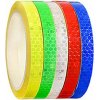 SAMOLEPIACE REFLEXNÉ PÁSKY VÝSTRAŽNÁ NÁLEPKA DEKORÁCIA DIY 8M 5 STZ SAMOLEPIACE REFLEXNÉ PÁSKY VÝSTRAŽNÁ NÁLEPKA DEKORÁCIA DIY 8M 5 STZ