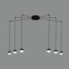 ACB C38186N Závesná lampa Custo 3818/6, LED, 6x5W, 3000K, 3000Lm, matná čierna/opál ACB C38186N Závesná lampa Custo 3818/6, LED, 6x5W, 3000K, 3000Lm, matná čierna/opál