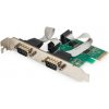 Digitus Adaptér PCI Express x1 2xsériový port, +low profile čipová sada: ASIX99100 Digitus Adaptér PCI Express x1 2xsériový port, +low profile čipová sada: ASIX99100