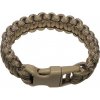 PARACORD - náramok, plastový klip, šírka 2,3cm - COYOTE / piesok (Náramok z padákovej šnúry vo farbe COYOTE, šírka náramku 23 mm) PARACORD - náramok, plastový klip, šírka 2,3cm - COYOTE / piesok (Náramok z padákovej šnúry vo farbe COYOTE, šírka náramku 23 mm)