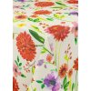 Impol Trade Obrus PVC 7741610 návin veľké kvety na krémovom podklade 20 mx140cm