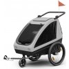 KLARFIT GoKiddo, príves na bicykel, príves/kočík, skladací, integrované brzdy, rastúci, pre 2 deti (CST1-KF-GKD-LG) KLARFIT GoKiddo, príves na bicykel, príves/kočík, skladací, integrované brzdy, rastúci, pre 2 deti (CST1-KF-GKD-LG)