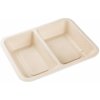 BIO Miska na zatavovanie 2-dielna 228x179x45mm biela, 400ks BIO Miska na zatavovanie 2-dielna 228x179x45mm biela, 400ks