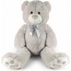 velký medvěd Bady s visačkou šedý 100 cm