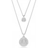 Swarovski Dvojitý náhrdelník so zirkónmi Meteora 5684244 Swarovski Dvojitý náhrdelník so zirkónmi Meteora 5684244