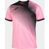 Joma Dres HISPA II T-SHIRT PINK-BLACK S/S Veľkosť: 4XS/3XS Joma Dres HISPA II T-SHIRT PINK-BLACK S/S Veľkosť: 4XS/3XS