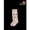 Detské podkolienky z mongolskej vlny béžové vločka 3 (14-16cm) Detské podkolienky z mongolskej vlny béžové vločka 3 (14-16cm)