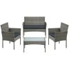 Súprava záhradného nábytku GGF004TZ01 sivá Súprava záhradného nábytku GGF004TZ01 sivá