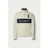 SVETER HACKETT LONDON HERITAGE WINTER HZIP OFF WHITE SVETER HACKETT LONDON HERITAGE WINTER HZIP OFF WHITE