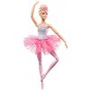 Barbie svietiaca magická baletka s ružovou sukňou Barbie svietiaca magická baletka s ružovou sukňou