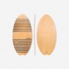 DECATHLON Drevený skimboard 100