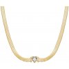 Rosefield Romantický pozlátený náhrdelník s kryštálom JNSWG-J1002