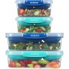 Sistema Stax sada 4 škatuliek na potraviny zelená 2 x 2,2 l 2x 1 l Sistema Stax sada 4 škatuliek na potraviny zelená 2 x 2,2 l 2x 1 l