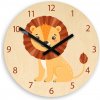 ModernClock Detské nástenné hodiny Ami Lev 30 cm viacfarebné ModernClock Detské nástenné hodiny Ami Lev 30 cm viacfarebné