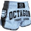 Muay Thai trenky - Octagon - light blue Muay Thai trenky - Octagon - light blue