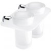 Držiak pohárov Nimco Bormo včetně skleničkychróm BR X3-58DW-26 Držiak pohárov Nimco Bormo včetně skleničkychróm BR X3-58DW-26