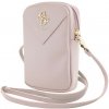 Guess Zip 4G Triangle Phone Bag Pink