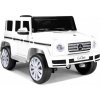 Lean Cars Elektrické autíčko Mercedes G500 2x45W motor 1x12V45Ah batéria biela Lean Cars Elektrické autíčko Mercedes G500 2x45W motor 1x12V45Ah batéria biela