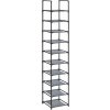 SONGMICS Stojan na topánky Halas 173 cm čierny/šedý SONGMICS Stojan na topánky Halas 173 cm čierny/šedý