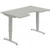 Pracovný stôl Motion Ergo, ZO, 3S, 140x61-128,x90 cm, sivá/sivá Pracovný stôl Motion Ergo, ZO, 3S, 140x61-128,x90 cm, sivá/sivá