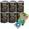 Wild Farm Monoprotein Beef 6x400g hypoalergénne krmivo pre psov & Žuvacia hračka pre psov - kosť 18 cm (náhodný vzor) Wild Farm Monoprotein Beef 6x400g hypoalergénne krmivo pre psov & Žuvacia hračka pre psov - kosť 18 cm (náhodný vzor)