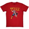 Marvel tričko Thor Hammer Distressed Červená S Marvel tričko Thor Hammer Distressed Červená S