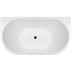 Oltens Delva nástenná vaňa 150x70 cm oválne biela 12018000 Oltens Delva nástenná vaňa 150x70 cm oválne biela 12018000