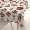 Biante Bavlnený štvorcový obrus Sandra SA-543 Vianočná atmosféra 60x60 cm Biante Bavlnený štvorcový obrus Sandra SA-543 Vianočná atmosféra 60x60 cm