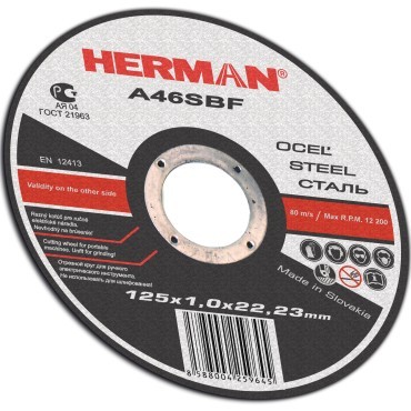 Herman Rezný kotúč na oceľ - 300mm x 3,0mm