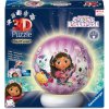 RAVENSBURGER 3D Puzzleball Gábinin kúzelný domček (Nočná edícia) 72 ks