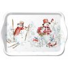 Ambiente Europe BV Podnos Snehuliaci 13x21cm Ambiente Europe BV Podnos Snehuliaci 13x21cm