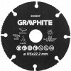 Kotúč na rezanie plastov a dreva 115 x 22,2 mm GRAPHITE 55H697 Kotúč na rezanie plastov a dreva 115 x 22,2 mm GRAPHITE 55H697