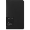 Moleskine Zošity Smart mäkké dosky A5, linajkové, 2 ks, čierne