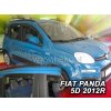 Fiat Panda od 2012 (so zadnými) - deflektory Heko Fiat Panda od 2012 (so zadnými) - deflektory Heko