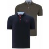 DUAL SET T8582 DEWBERRY MENS T-SHIRT-NAVY BLUE-KHAKI čierna | šedá XXL dewberry 2465430543639 DUAL SET T8582 DEWBERRY MENS T-SHIRT-NAVY BLUE-KHAKI čierna | šedá XXL dewberry 2465430543639