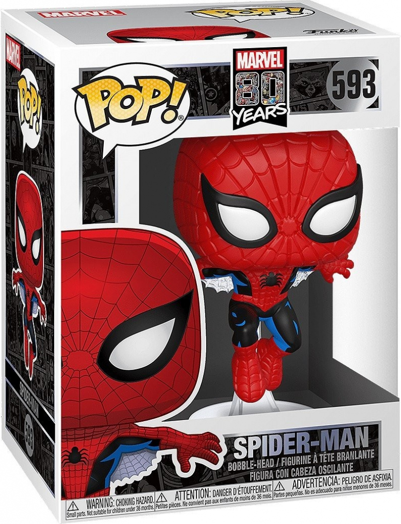 Funko POP! Marvel Spider-Man Marvel 80th First Appearance